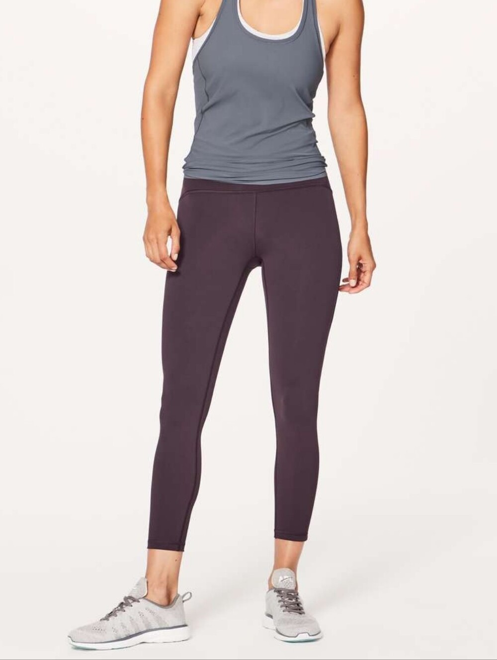 lululemon athletica Deep Plum Train Times 7/8 Pant Leggings